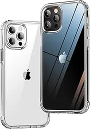 [ONES] iPhone 14 Pro HD Clear Slim Hard Case [Shockproof] [Camera & Screen Protect] [Anti Yellow] Air Cushion, PC + TPU Bumper Hybrid Protective Transparent Ultra-Thin Cover for Apple 6.1 inch