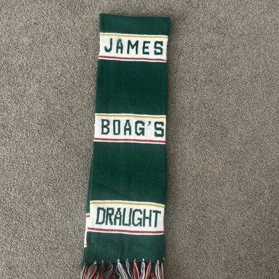James Boag Draught Winter Adult Neck Scarf Tasmanian Beer Collectable Christmas