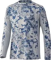 [HUK] Kids' Standard Icon X Long-Sleeve Shirt with Sun Protection
