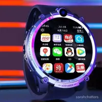 在飛比找蝦皮購物優惠-智能手錶可插卡自由下載玩遊戲兒童電話手錶帶多功能