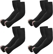 [Newbyinn] Arm Sleeves with Thumb Hole for Women Men Youth, UV Sun Protection Compression Cooling Sleeves to Cover Arm Tattoo