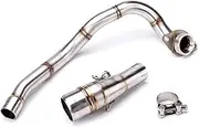 For Fo&rz&a 300 complete modification, full exhaust pipe motorcycle exhaust pipe set 51mm Exhaust Downpipe(Forza300 front section)