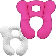 Baby Travel Pillow Soft, Pillow for Strollers, Car Seats, Pushchairs,Suitable for Boys and Girls