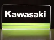 KAWASAKI BAR LIGHT UP SIGN LIGHT LED 400 MM X 200 MM Lightbox