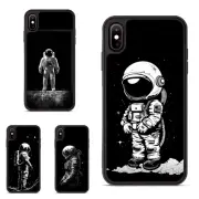 For iPhone XS 11 12 13 14 15 16 Pro Max planet space astronaut Anti scratch Case