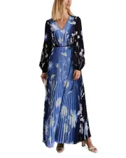 Phase Eight Annie Pleated Maxi Dress 10 UK/6 US