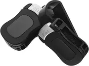 Cabilock 2pcs Car Visor Sunglasses Holder Clip Auto Eyeglasses Mount with Sponge Padding Convenient Storage Organizer for Quick for Various Vehicles