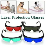 Laser Eye Protection Goggles Safety Spectacles Lightproof Protective Glass Tools