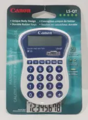 Canon LS-QT Desktop Large Display Calculator Handheld Dual Power Business Taxes