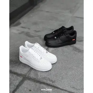 SUPREME X NIKE AIR FORCE 1 黑 白 AF1 聯名 休閒鞋 男鞋【CU9225】