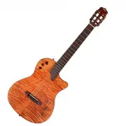 Cordoba Stage Thinbody Nylon Acoustic-electric Guitar - Natural Amber