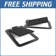 Stylish Tilted Speaker Stands for Bookshelf Speakers - Metal & Minimalist Design