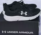 Under Armour Men's Charged Assert 10 Shoes BLACK/WHITE US Size 8.5 ~ New in box