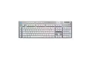 Logitech G915 X LIGHTSPEED Low-Profile Wireless Gaming Keyboard - White [920-012691]