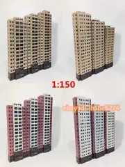 1/150 Scale DIY Assembly Sand Table High-rise Building Scene Model Toy