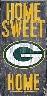 Green Bay Packers 6'' x 12'' Home Sweet Home Sign