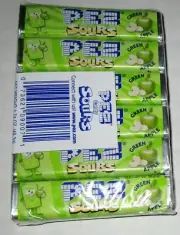 PEZ SOURS Candy Refills 6 Pack GREEN APPLE