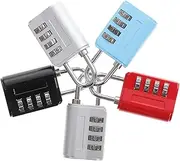 OATIPHO Backpack Combination Lock 4 Digits Number Zinc Alloy Padlock for Luggage