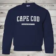 Cape Cod Kids Sweatshirt | Cape Cod Massachusetts Youth Crewneck Sweatshirt