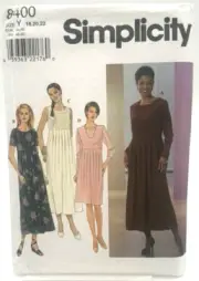 Simplicity Pattern #8400 - Petite Dress (Sizes 18, 20 & 22)