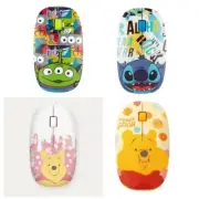 infoThink Disney Pixar Series Wireless Mouse Mice Stitch Alien Winnie the Pooh