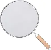 Grease Splatter Screen,Fine Mesh Oil Splatter Guard - Skillet Splatter Shield Guards, 1Pc, Stainless Steel Fine Mesh for Frying Pan, 13", 11.5", 10", 8" Available Pochy