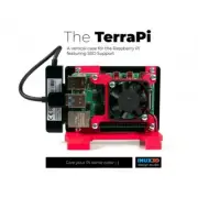 TerraPi Case for Raspberry Pi with Vertical SSD support