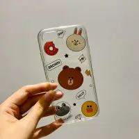 在飛比找蝦皮購物優惠-Line Friends 熊大與好友們 iPhone7/8 