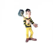Lucky Luke - Figurine Averell Dalton With Sledge - Häftli