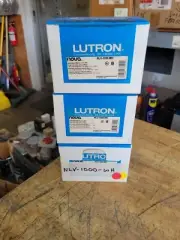 1) New! Lutron NLV-1000-WH Nova 800W Magnetic Low Volt Single Pole dimmer switch