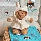 Jellycat with TAG & GIFT BAG Bartholomew Bear Bathrobe Plush Toy Doll Teddy Bear