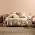 Linen House Abigail Sand Doona Quilt Cover Set Queen, King & Super King Sizes