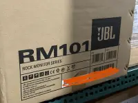 在飛比找Yahoo!奇摩拍賣優惠-書架喇叭~JBL RM101 英大公司貨正品一對 專業級卡拉