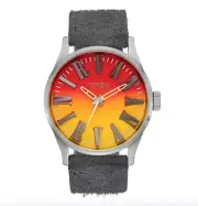 Nixon - Nirvana Sentry Leather Unplug Fade Watch A1418 - 5274 - 00