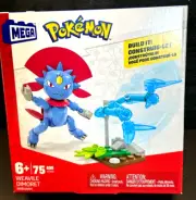 Mega Construx Pokemon Weavile Dimoret Factory Sealed New 75 Piece Build It Set