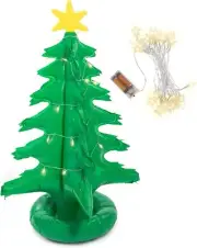 First Christmas Tree | Inflatable 4 ft. Christmas Tree Toy | With Star Lights