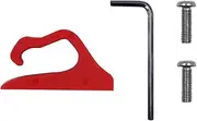 KPSTED Electric Scooters Hanger Hook,Fit For Xiaomi, Mijia M365 M187 Pro Pro2 Supply Screws Storage Tools Accessorie Front Hook scooter pothook(Red)