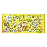 在飛比找Yahoo!奇摩拍賣優惠-♥小花花日本精品♥ Gudetama 蛋黃哥 純棉浴巾 大毛