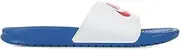 [Nike] Benassi JDI Men's Slide Mens 343880-410 Size 12, White
