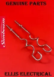 Sunbeam Mixmaster® Combo Mixer Pro Stainless Steel Dough Hook Set for MXP1000WH