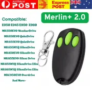 FOR Merlin E960M Premium Security+ & Security +2.0 Garage Door 3 button Remote