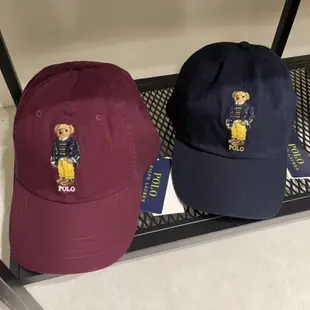 ｛ Via } 台北信義 POLO RALPH LAUREN BEAR CAP 刺繡 泰迪熊 老帽 帽子