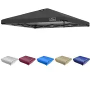 Unbranded Pop Up Canopy Tent Top Replacement Cover Roof 10'X10' w/ Air VentBlack