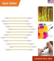3600pcs Precision Tip Cotton Swabs for Makeup, Bamboo Sticks and Double Pointed
