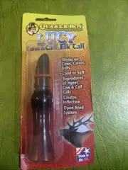 Vintage NOS Quaker Boy Cow Elk Hunting Call Open Reed In Package