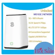 Unlocked NR5103 5G WIFI 6 + Mesh Router 4.7Gbps NSA/SA 5G 4G+LTE CPE Router