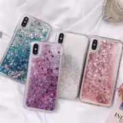 Liquid Quicksand Glitter Phone Case for iPhone 16 15 14 13 12 11 Pro Max Plus XR