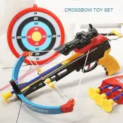 Kids Children Crossbows Bow Suction Darts Targets Shoot Set Archery Game Toy
