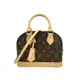 Louis Vuitton 展示品 Monogram Alma BB手提斜背二用包(M53152-咖)