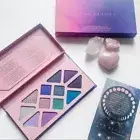 ATHR BEAUTY Moonlight Crystal Gemstone Eyeshadow Palette Shimmer Purple Mattes